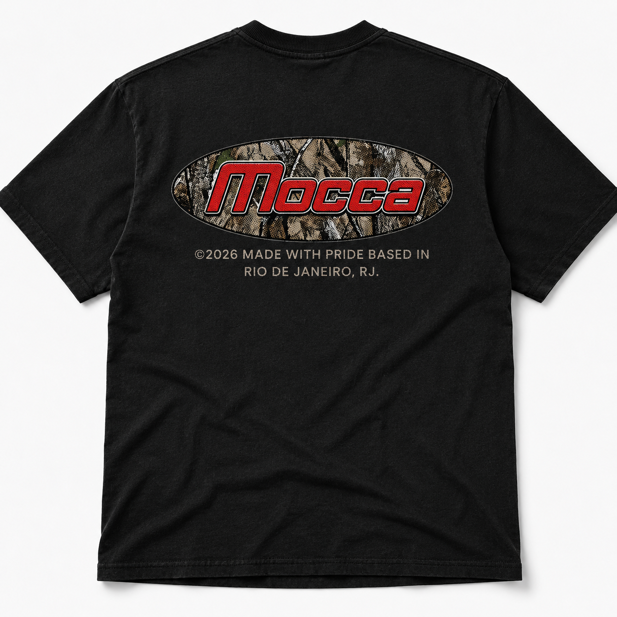 Costas da camiseta Mocca Surf Camo Break