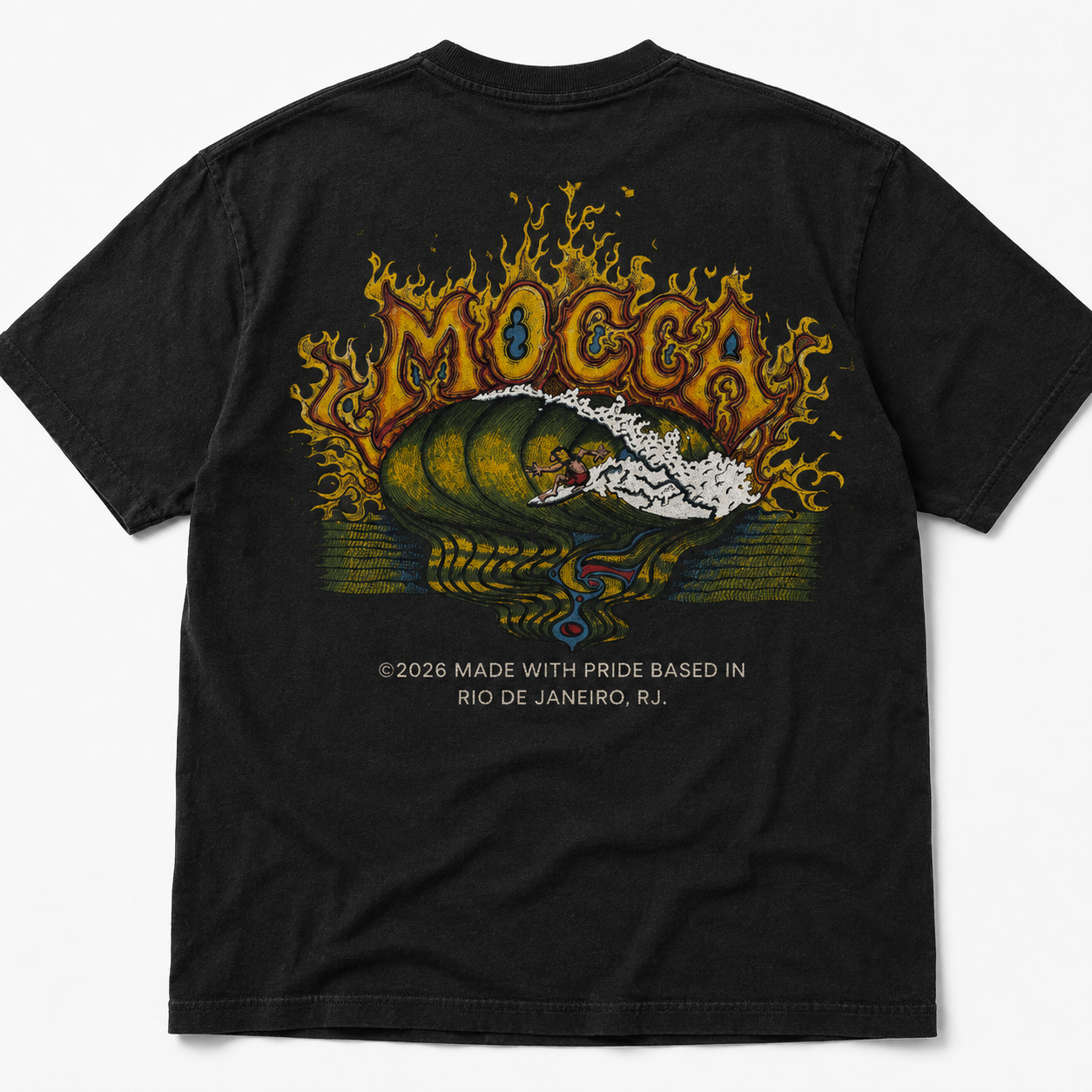 Costas da camiseta Mocca Surf Liquid Break